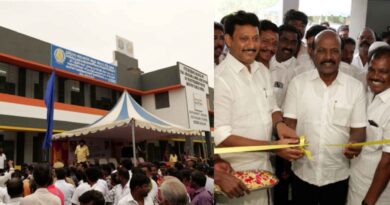 medavakkam govt school building inauguration