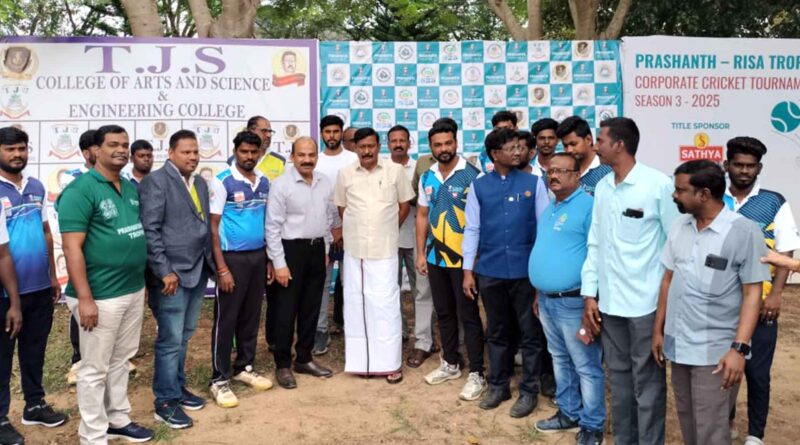 prashanth hospital cardiac health awareness Corporate Cricket Tournament